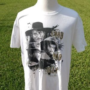 Good bad and ugly Marc Ecko XXL short sleeve tee cream and tan good condition